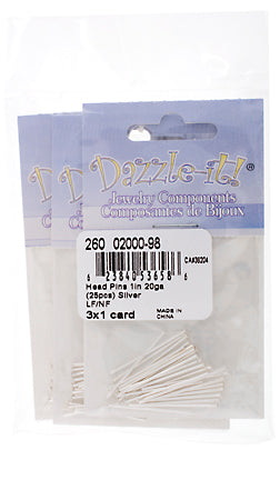 Head Pins 20ga Lead Free / Nickel Free