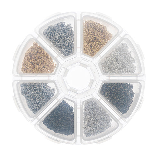 Findings - Assortment Round 8 Slots x 2m Chains