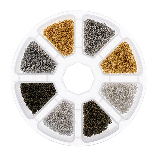 Findings - Assortment Round 8 Slots x 2m Chains - Cosplay Supplies Inc