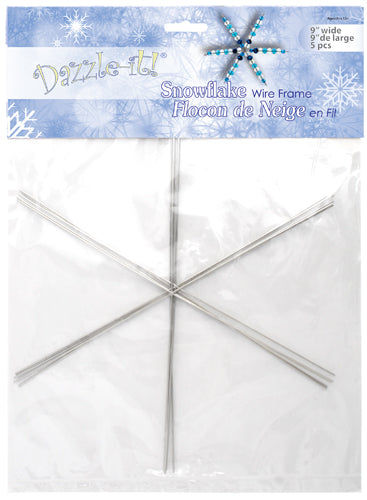 Dazzle-It Snowflake Frame 21ga (.09dia) 