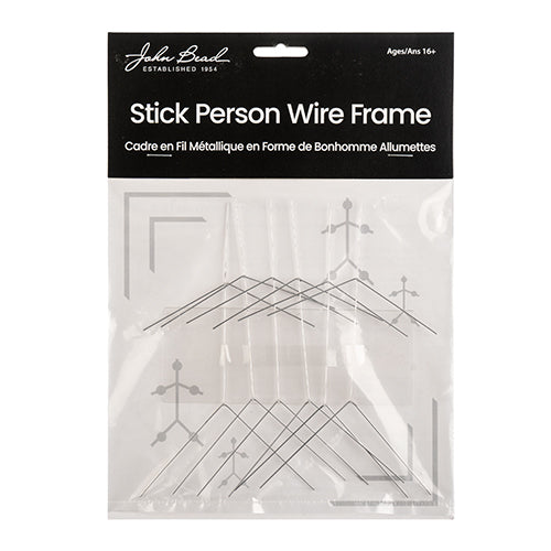 Wire Frames Stick Person 0.8mm Approx 5-6in 6pcs - Cosplay Supplies Inc