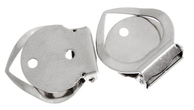 Scarfholder Clip Nickel Color 27x27mm