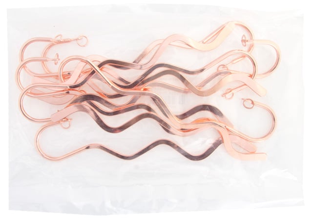 Book Mark Zig Zag 15.5cm with Jump Ring Lead Free / Nickel Free