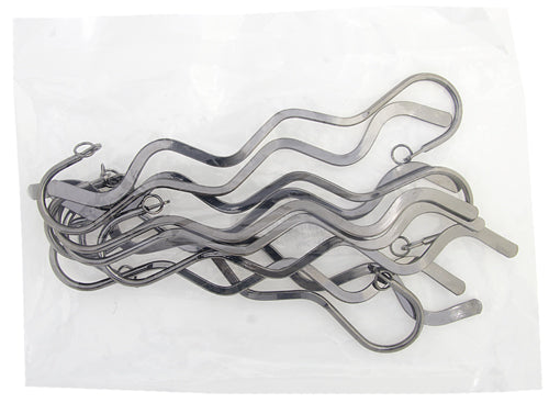 Book Mark Zig Zag 15.5cm with Jump Ring Lead Free / Nickel Free