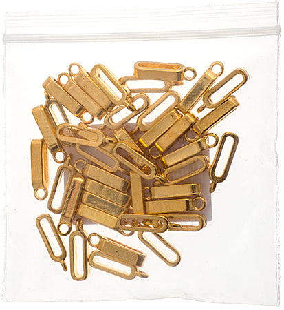 Slider - Band Smooth With Loop (40pcs) 4mm  Lead Free / Nickel Free