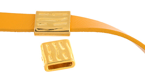 Slider - Tube Walnut (20pcs)16mm  Lead Free / Nickel Free