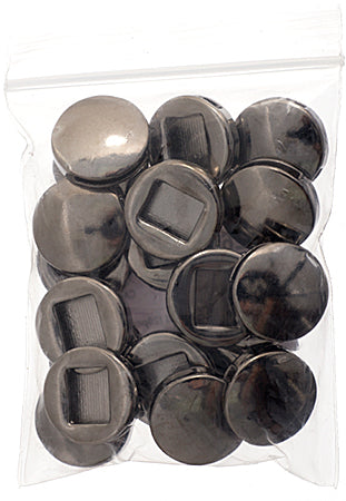 Slider - Round (20pcs) 17mm  Lead Free / Nickel Free