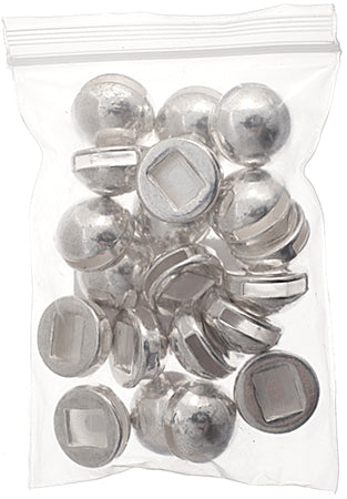 Slider - Round Dome Smooth (20pcs)19mm  Lead Free / Nickel Free