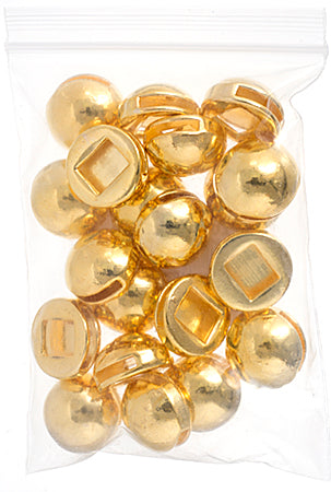 Slider - Round Dome Smooth (20pcs)19mm  Lead Free / Nickel Free