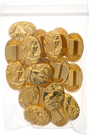 Slider - Cameo (20pcs) 23mm  Lead Free / Nickel Free