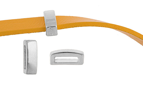 Slider - Band Smooth (4pcs) 5mm  Lead Free / Nickel Free