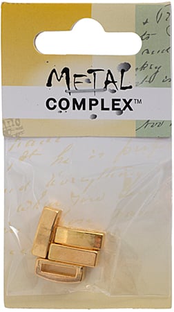 Slider - Band Smooth (4pcs) 5mm  Lead Free / Nickel Free