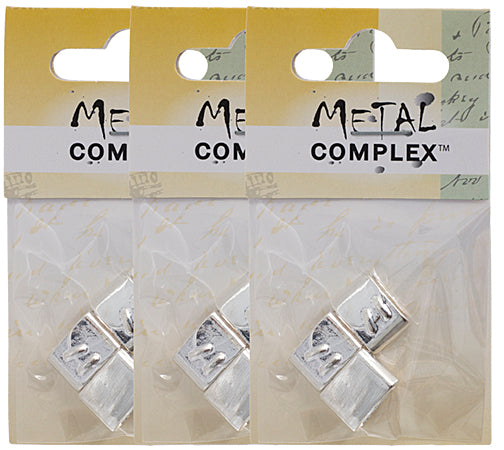 Slider - Tube Latched (3pcs) 9.5mm  Lead Free / Nickel Free