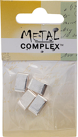 Slider - Tube Smooth (4pcs) 8mm  Lead Free / Nickel Free