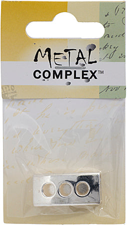 Slider - Tube 3 Holes (1pc) 28mm  Lead Free / Nickel Free