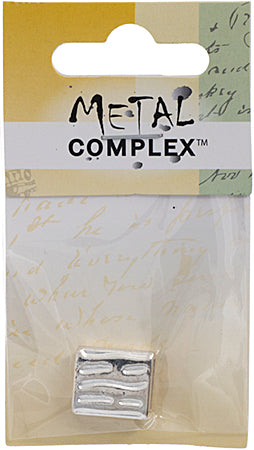 Slider - Tube Walnut (1pc) 16mm  Lead Free / Nickel Free