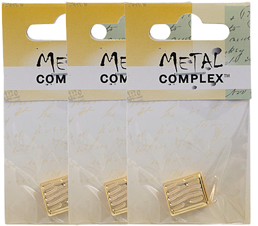 Slider - Tube Walnut (1pc) 16mm  Lead Free / Nickel Free