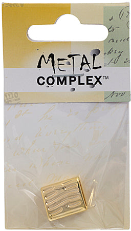 Slider - Tube Walnut (1pc) 16mm  Lead Free / Nickel Free