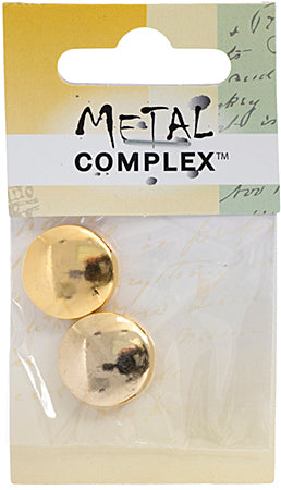 Slider - Round (2pcs) 17mm  Lead Free / Nickel Free