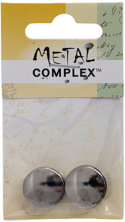 Slider - Round (2pcs) 17mm  Lead Free / Nickel Free