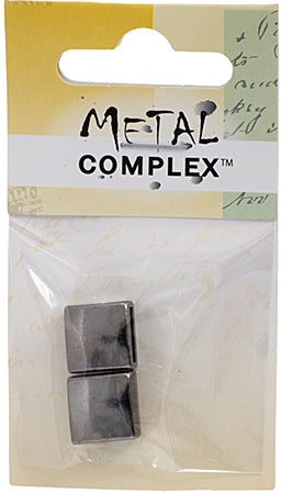 Slider - Square (2pcs) 12mm  Lead Free / Nickel Free