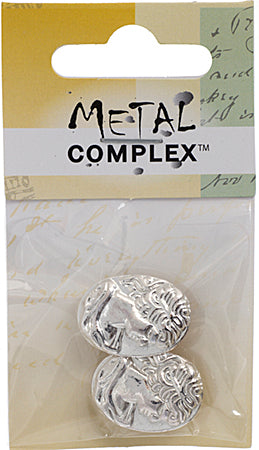 Slider - Cameo (2pcs) 23mm  Lead Free / Nickel Free