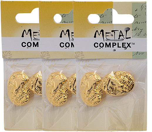 Slider - Cameo (2pcs) 23mm  Lead Free / Nickel Free