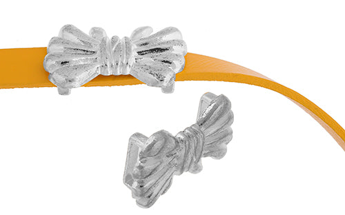 Slider - Bow (1pc) 30mm  Lead Free / Nickel Free