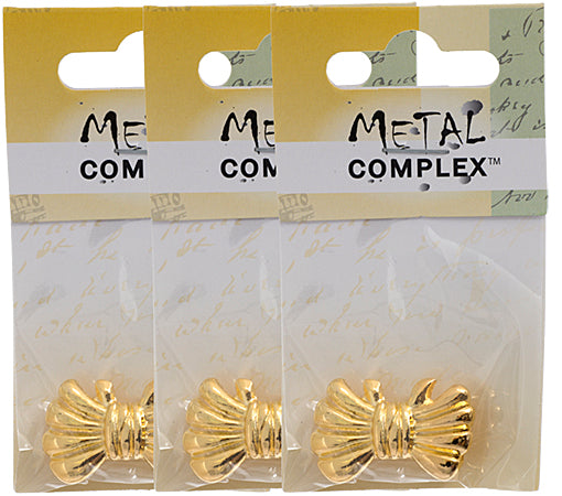 Slider - Bow (1pc) 30mm  Lead Free / Nickel Free