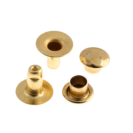 Rapid Rivet Round Cap Steel 6x6mm  (100pcs)