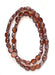 Fire-Polished 8mm Flat Facetted Bead Strung