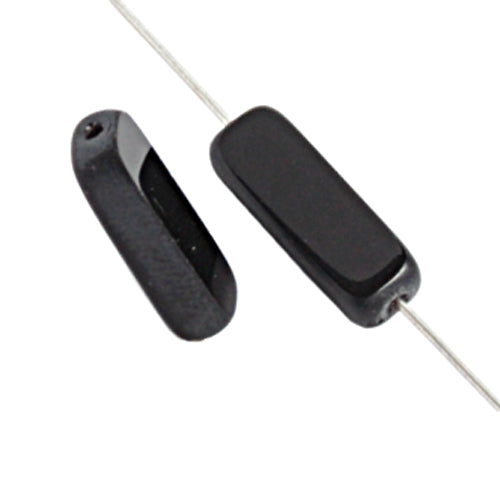 Fire-Polished 15x5mm Rectangle Strung 