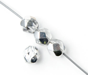 Fire-Polished 6mm Round Bead Strands