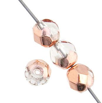 Fire-Polished 6mm Round Bead Strands