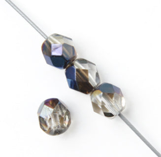 Fire-Polished 6mm Round Bead Strands