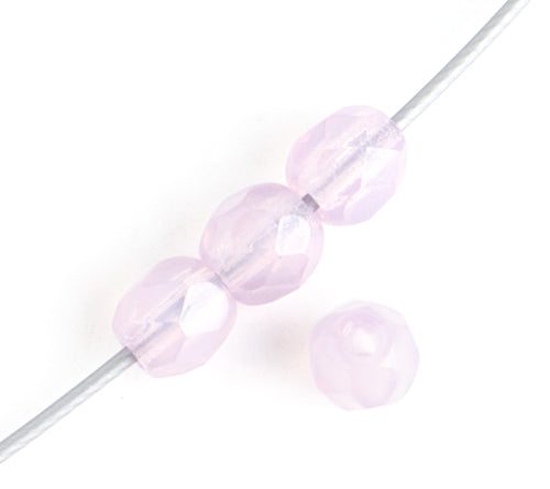 Fire-Polished Round 4mm - Opaque Purple Shades