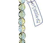 Fire-Polished 6mm Round Bead Strands - Two-Tone