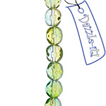 Fire-Polished 6mm Round Bead Strands - Two-Tone