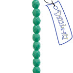 Czech Fire-Polished Round 4mm - Opaque Strands