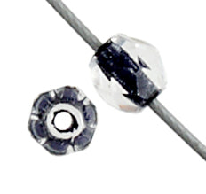 Czech Fire-Polished Road 4mm - Color Lined Strands