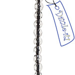 Czech Fire-Polished Road 4mm - Color Lined Strands