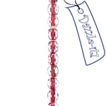 Czech Fire-Polished Road 4mm - Color Lined Strands