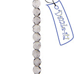 Czech Fire-Polished Round 4mm - Opaque Strands