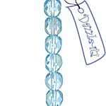 Fire-Polished 6mm Round Bead Strands - Transparent Shades