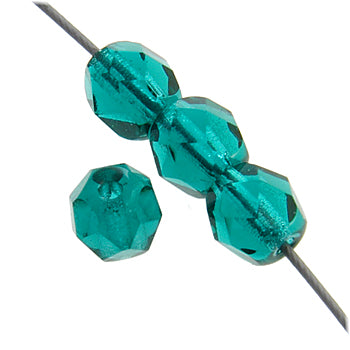 Fire-Polished 6mm Round Bead Strands