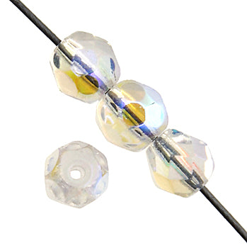 Fire-Polished 6mm Round Bead Strands