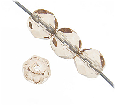 Fire-Polished 6mm Round Bead Strands