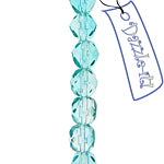 Fire-Polished 6mm Round Bead Strands - Two-Tone