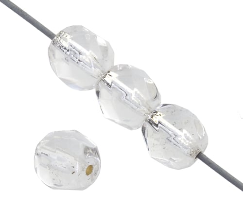 Fire-Polished 6mm Round Bead Strands