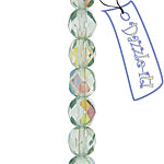 Fire-Polished 6mm Round Bead Strands - Transparent Shades